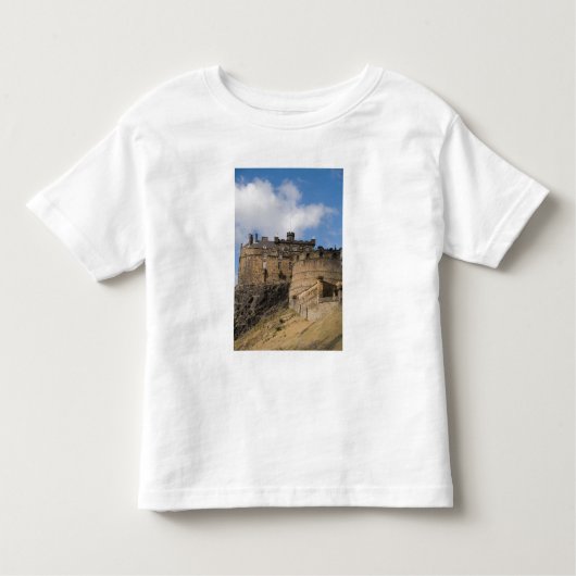T-shirt Pour Les Tous Petits Beau château géant d'Édimbourg dans (Devant)