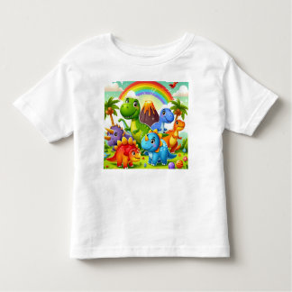T-shirt Pour Les Tous Petits Bébé adorable dessin animal - Amusant & Jouant