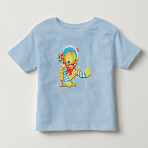 T-shirt Pour Les Tous Petits Bébé de Pâques chic Unisex Blue Toddler T Chemise