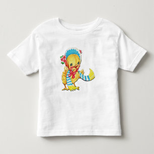 T-shirt Pour Les Tous Petits Bébé de Pâques mignonne Chic Unisex Blanc Toddler