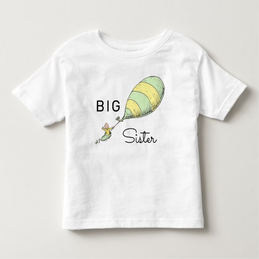 T-shirt Pour Les Tous Petits Bébé les endroits où tu iras | Grande soeur (Devant)
