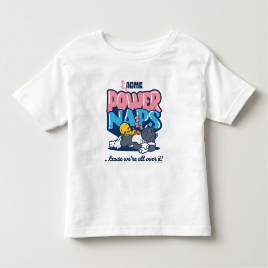 T-shirt Pour Les Tous Petits Bébé TWEETY™ & SYLVESTER™ Power Naps (Devant)