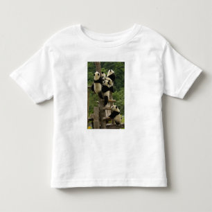 T-shirt Pour Les Tous Petits Bébés panda géant (Ailuropoda melanoleuca)