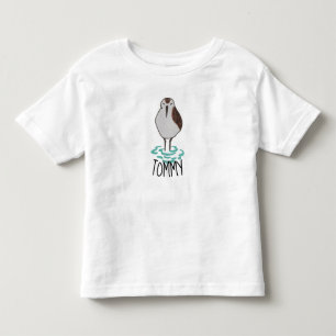 T-shirt Pour Les Tous Petits Bécasseau doré