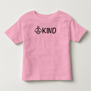 T-shirt Pour Les Tous Petits Bee Kind, - inspirant