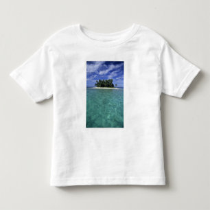 T-shirt Pour Les Tous Petits Belize, Barrier Reef, île sans nom ou cay.
