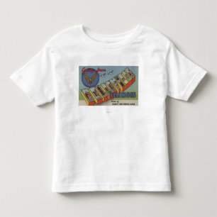 T-shirt Pour Les Tous Petits Belleville, l'Illinois - grandes scènes de lettre
