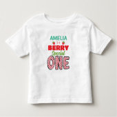 T-shirt Pour Les Tous Petits Berry Special First Birthday Shirt (Devant)