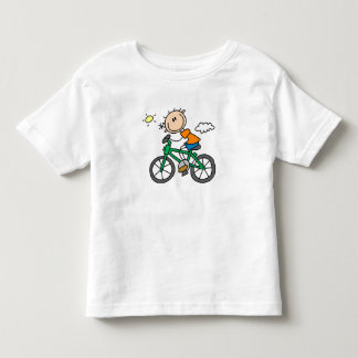 T-shirt Pour Les Tous Petits Bicyclette d'équitation - mâle