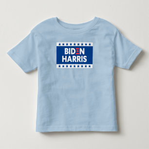 T-shirt Pour Les Tous Petits Biden / Harris Stars Frame Bleu blanc