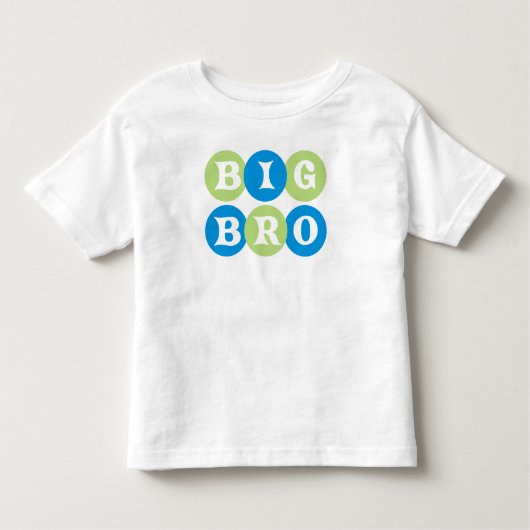 T-shirt Pour Les Tous Petits Big Bro (Devant)