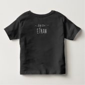 T-shirt Pour Les Tous Petits Big Bro | Nouveau bébé personnalisé Faire-part amu (Dos)