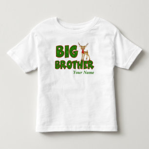 T-shirt Pour Les Tous Petits Big Brother Christmas Reinder