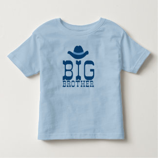 T-shirt Pour Les Tous Petits Big Brother Cowboy Casquette
