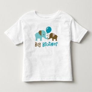 T-shirt Pour Les Tous Petits Big Brother - Mod Elephant