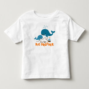 T-shirt Pour Les Tous Petits Big Brother - Mod Whale