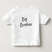 T-shirt Pour Les Tous Petits Big Brother nautique sans Starfish (Dos)
