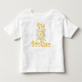 T-shirt Pour Les Tous Petits Big Brother Sunshine Smile (Devant)