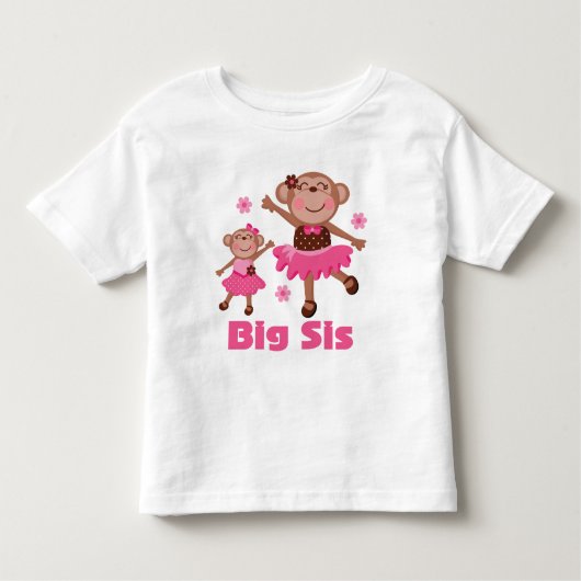 T-shirt Pour Les Tous Petits Big Sis (Devant)