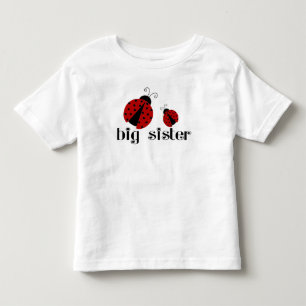 T-shirt Pour Les Tous Petits Big Soeur Ladybug