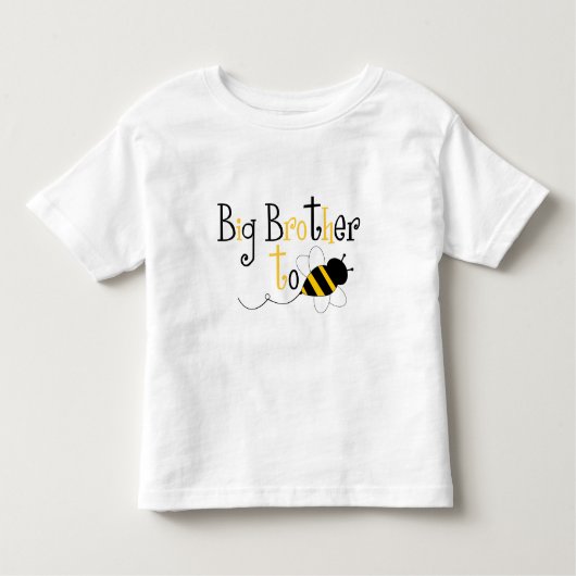T-shirt Pour Les Tous Petits BigBrotherToBee (Devant)