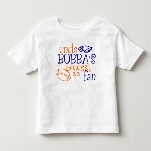 T-shirt Pour Les Tous Petits Biggest Fan d'oncle Bubba's (Devant)