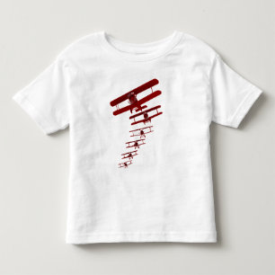 T-shirt Pour Les Tous Petits Biplane rétro