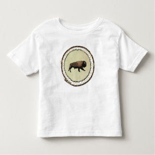 T-shirt Pour Les Tous Petits Bison galopant