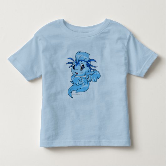 T-shirt Pour Les Tous Petits Bleu de Koi (Devant)