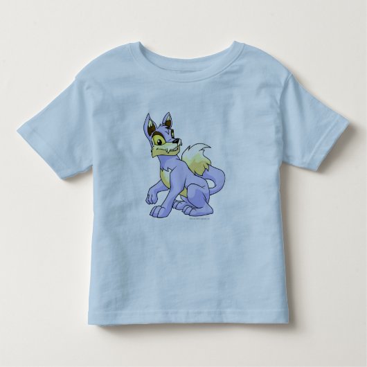 T-shirt Pour Les Tous Petits Bleu de Lupe (Devant)