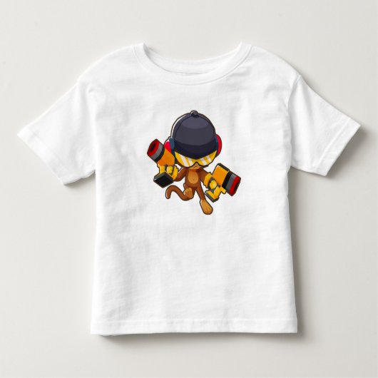 T-shirt Pour Les Tous Petits bloons td 6 (Devant)