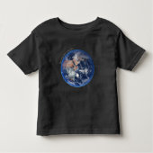 T-shirt Pour Les Tous Petits Blue Marble Earth, 2014 Photo satellite (Devant)