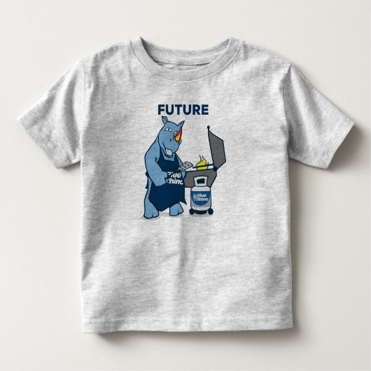 T-shirt Pour Les Tous Petits Blue Rhino "Future Griller" (Devant)