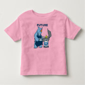 T-shirt Pour Les Tous Petits Blue Rhino "Future Rhino" (Devant)
