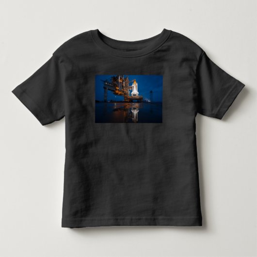 T-shirt Pour Les Tous Petits Blue Sky for Space Shuttle Atlantis Launch (Devant)