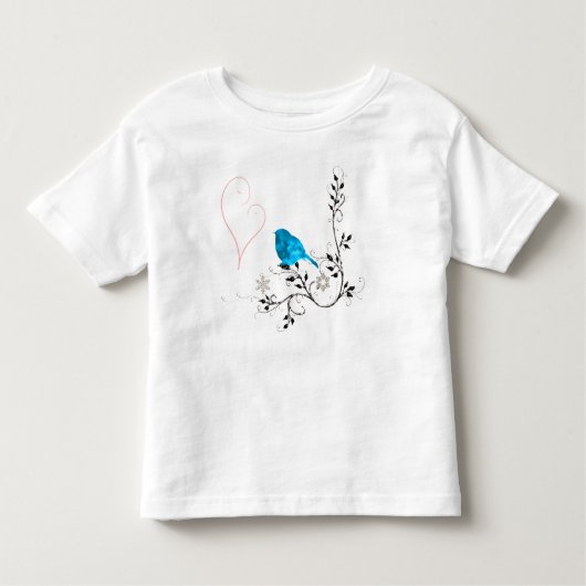 T-shirt Pour Les Tous Petits Bluebird of Happiness 2 (Devant)