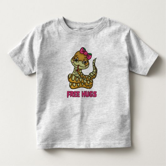 T-shirt Pour Les Tous Petits Boa dans un bow (Devant)