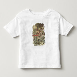 T-shirt Pour Les Tous Petits Bob Cratchit a descendu une glissière sur Cornhil