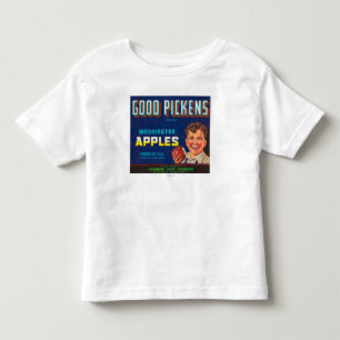 T-shirt Pour Les Tous Petits Bon Pickens Apple marquent - le cachemire, WA