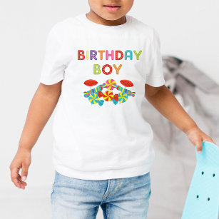 T-shirt Pour Les Tous Petits Bonbons doux et coloré Anniversaire Garçon