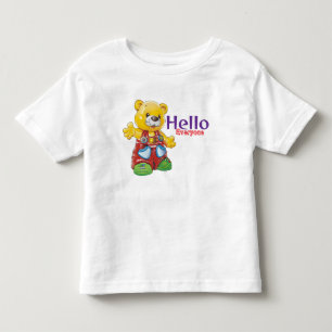 T-shirt Pour Les Tous Petits Bonjour à tous