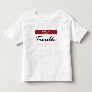 T-shirt Pour Les Tous Petits Bonjour, je suis PROBLÈME !