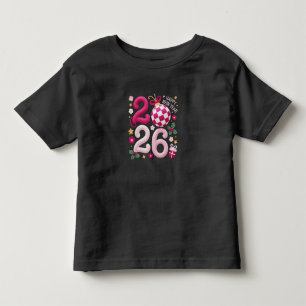 T-shirt Pour Les Tous Petits Bonne année 2026 Collection assortie pour la famil