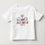 T-shirt Pour Les Tous Petits Bonne Hanoukka<br><div class="desc">Customisez-le avec votre propre design,  ou l'un des nôtres.</div>
