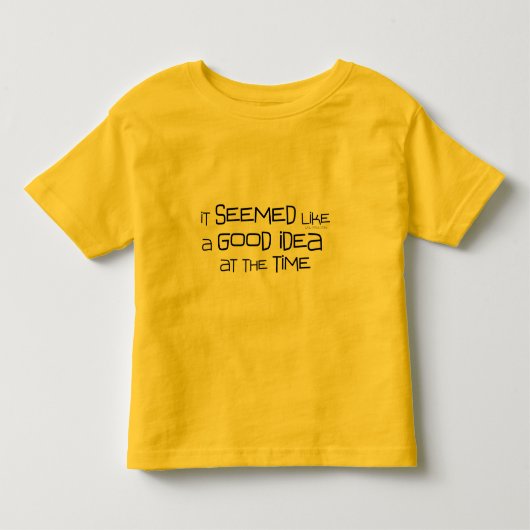 T-shirt Pour Les Tous Petits Bonne idée (Devant)