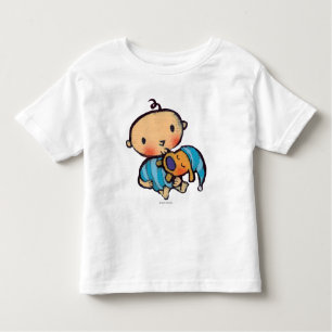T-shirt Pour Les Tous Petits Bonne nuit chiot adorable de baisers dans des