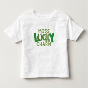 T-shirt Pour Les Tous Petits Bonne St. Patrick's Miss Lucky Charm