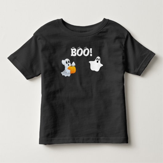 T-shirt Pour Les Tous Petits Boo Halloween (Devant)