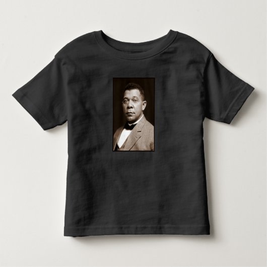 T-shirt Pour Les Tous Petits Booker Washington : African American Educator (Devant)