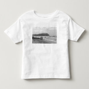 T-shirt Pour Les Tous Petits Bord de la mer, baigneurs de l'Orégon et chef de